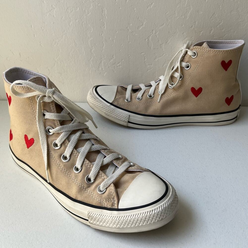 Converse M8/W10 Custom Chuck Taylor All Star Embroidery By You Sneakers Unisex
